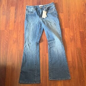 NWT Dear John Women's Blue Flared Jeans